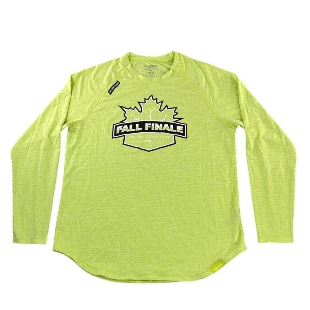 Legends Luka Shirt Men's XL Extra Large Green‎ Lightweight Athletic Fall Finale